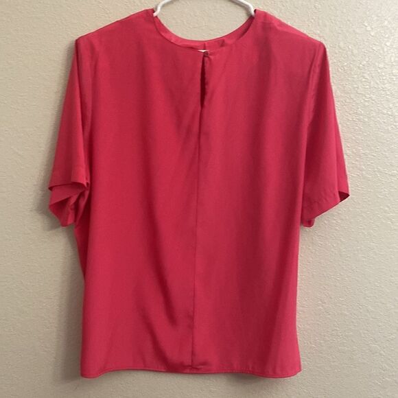 Lauren Lee pink silk shirt!!! - Picture 2 of 4